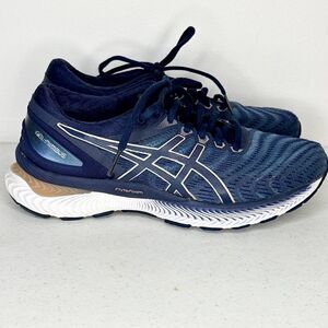 Asics Gel Nimbus 22 Women’s 8 1012A586 Sneaker Athletic Shoes Blue‎